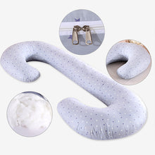 Load image into Gallery viewer, Pregnant woman pillow C-shaped waist support pillow sleeping side pillow Pregnant woman body pillow pillow lactation pillow