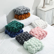 Load image into Gallery viewer, Factory Custom&Dropshipping Luxury Floor Cushion Pillow Wholesale Woven Braided Chair Cushion