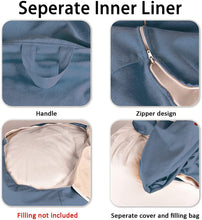 Load image into Gallery viewer, Teardrop beanbags Chair Cover