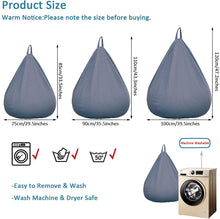 Load image into Gallery viewer, Teardrop beanbags Chair Cover