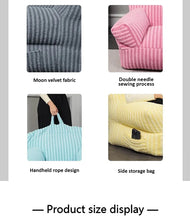 Load image into Gallery viewer, Dropshipping Moon velvet Bean Bag Chair Cover No Filler Floor Beanbag Sac Pouf Ottoman Single Sofa Customizable
