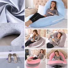Load image into Gallery viewer, Pregnant woman pillow C-shaped waist support pillow sleeping side pillow Pregnant woman body pillow pillow lactation pillow
