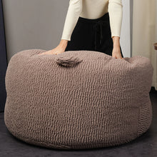 Load image into Gallery viewer, Velvet New Half Moon Solid Color Sofa Light Luxury Lazy Sofa (No Filler)
