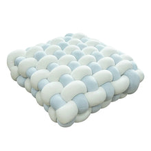 Load image into Gallery viewer, Factory Custom&amp;Dropshipping Luxury Floor Cushion Pillow Wholesale Woven Braided Chair Cushion
