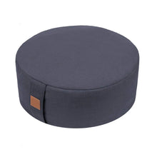 Load image into Gallery viewer, Factory Custom&amp;Dropshipping Moon Shaped Round Waterproof Soul Buckwheat Meditation Cushion Floor Pillow
