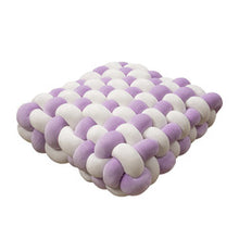 Load image into Gallery viewer, Factory Custom&amp;Dropshipping Luxury Floor Cushion Pillow Wholesale Woven Braided Chair Cushion
