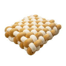 Load image into Gallery viewer, Factory Custom&amp;Dropshipping Luxury Floor Cushion Pillow Wholesale Woven Braided Chair Cushion
