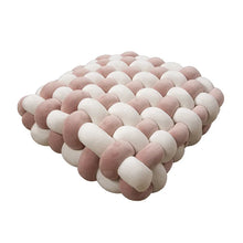 Load image into Gallery viewer, Factory Custom&amp;Dropshipping Luxury Floor Cushion Pillow Wholesale Woven Braided Chair Cushion
