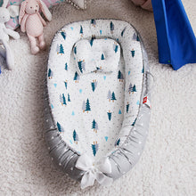 Load image into Gallery viewer, Baby Sleeping Nest Bed100% Soft Cotton Newborn Lounger Portable Crib Suitable Baby nest

