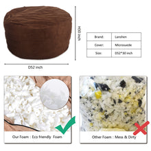 Load image into Gallery viewer, 5FT/6FT/7FT Luxurious Bean Bag Chair(Only Cover, Without Filler)
