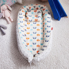 Load image into Gallery viewer, Baby Sleeping Nest Bed100% Soft Cotton Newborn Lounger Portable Crib Suitable Baby nest
