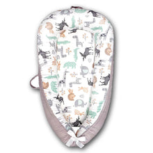 Load image into Gallery viewer, Baby Sleeping Nest Bed100% Soft Cotton Newborn Lounger Portable Crib Suitable Baby nest
