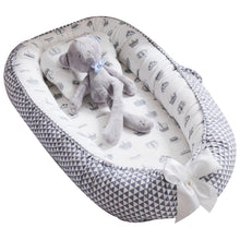 Load image into Gallery viewer, Baby Sleeping Nest Bed100% Soft Cotton Newborn Lounger Portable Crib Suitable Baby nest

