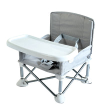 Load image into Gallery viewer, Sit Portable Booster Chair, Pink Booster Seat for Indoor/Outdoor Use Fast, Easy and Compact Fold
