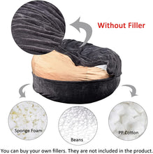 Load image into Gallery viewer, PV Fur Bean Bag Chair Cover (No Filler)

